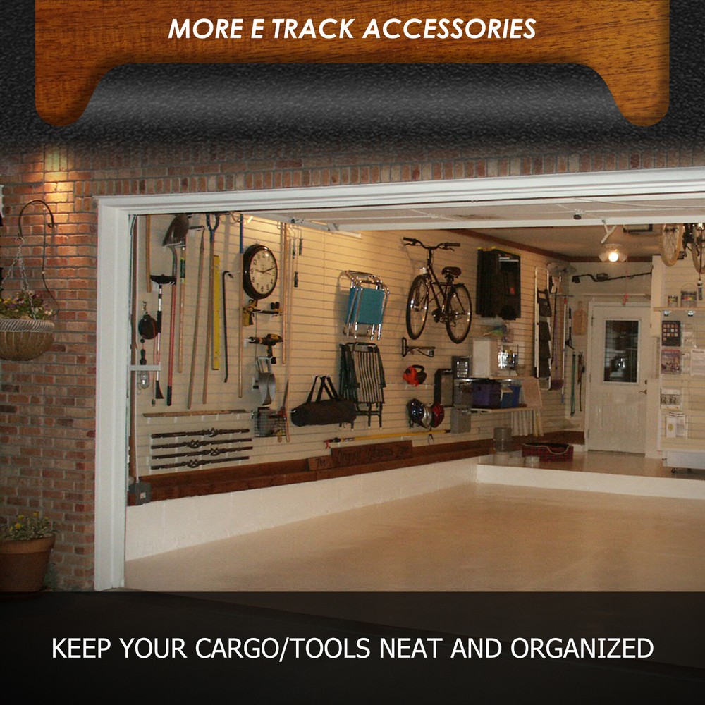 E-Track J Hooks Portable Steel Hanger Tie Down Anchors E Track Accessories