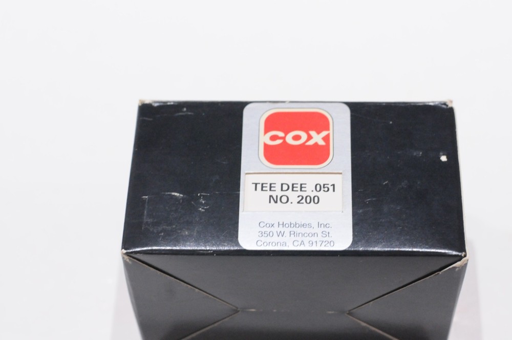 COX TEE DEE 0.51 PLANE ENGINE NEW