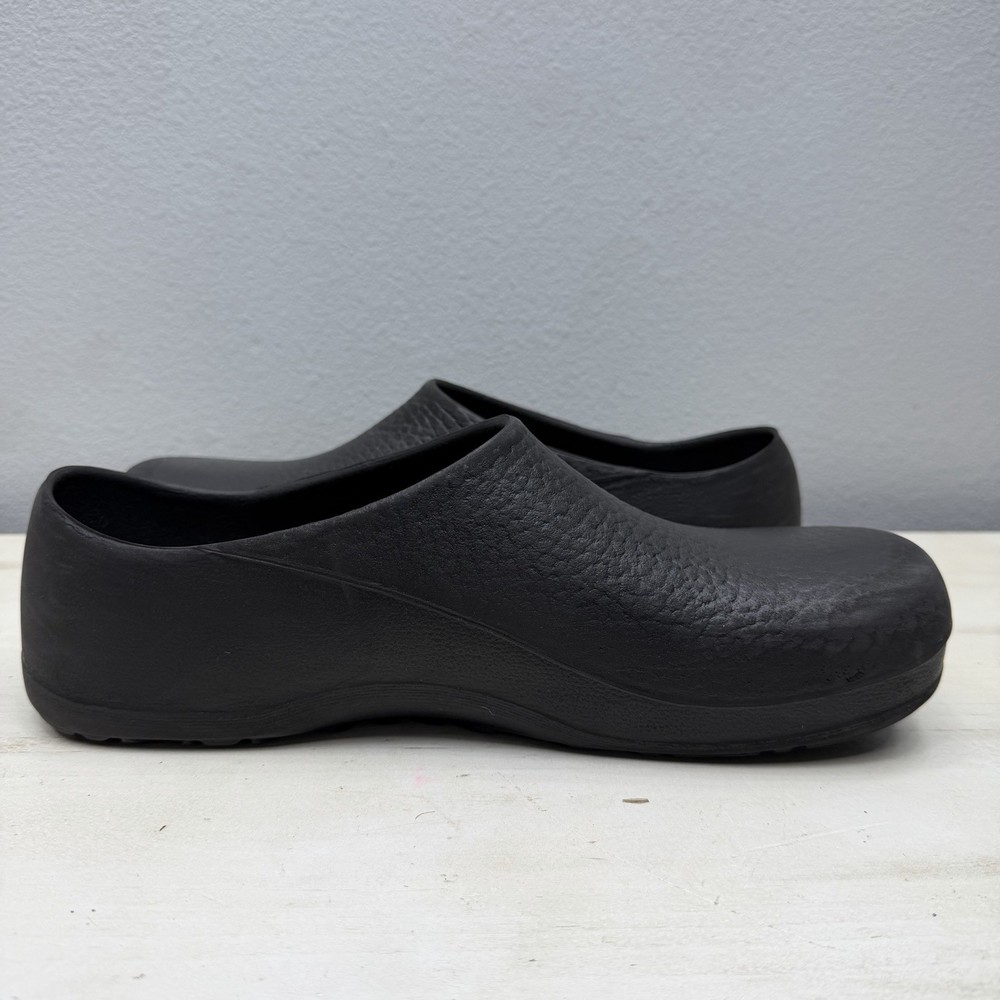 Birki’s Profi-Birki Black Rubber Clogs Size 11 Men