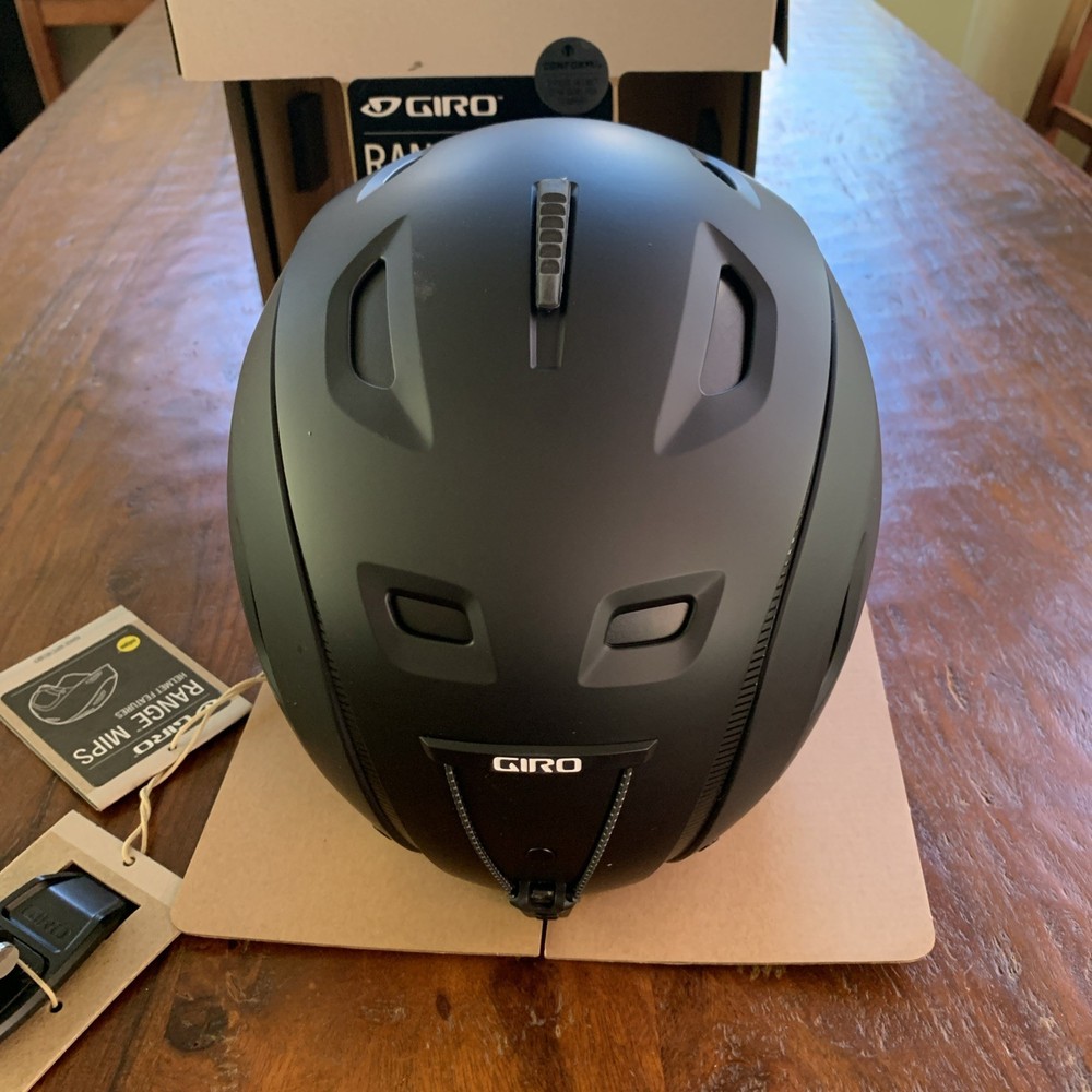 Giro Range MIPS Ski Snowboard Helmet -Medium Matte Black -New!