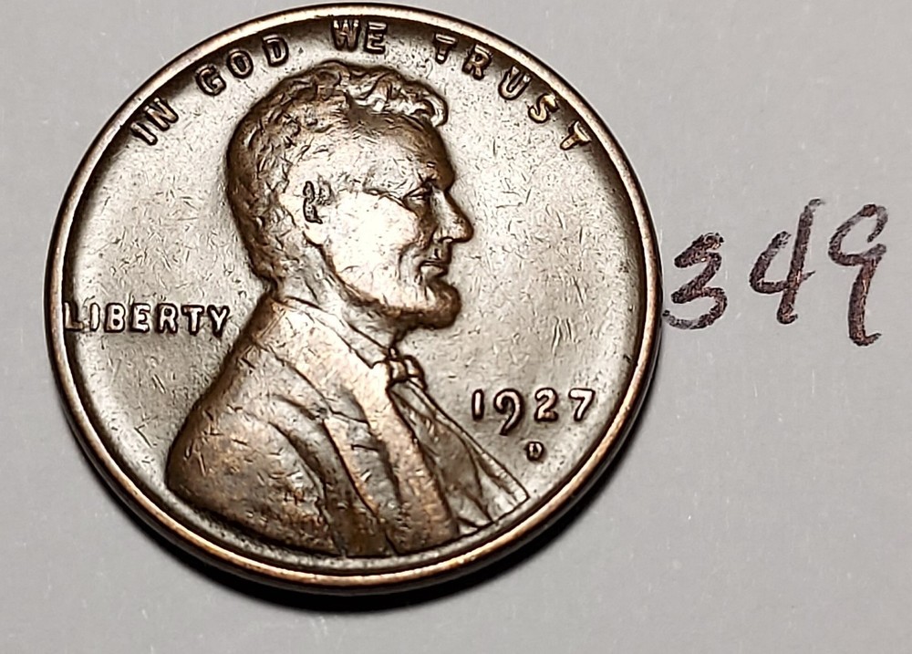 1927-D Lincoln Wheat Cent #349