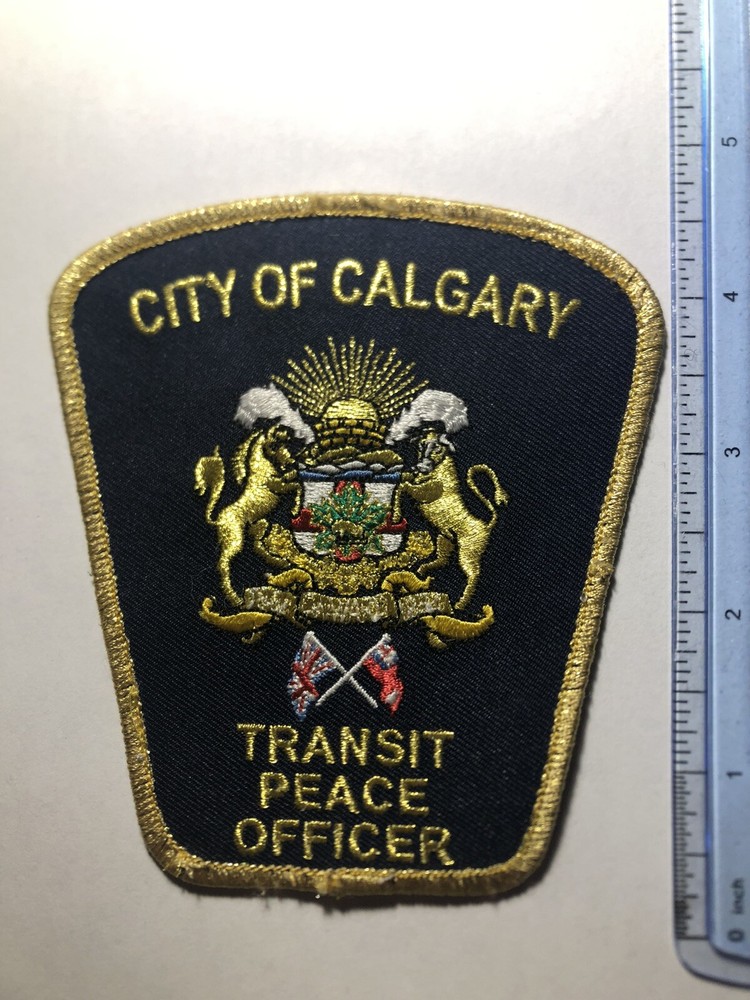 Calgary Transit Peace Officer Patch ~ Style 2 ~ Canada