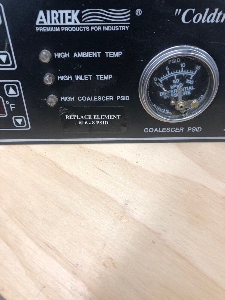 Used AIRTEK DP5060-1 CONTROL PANEL