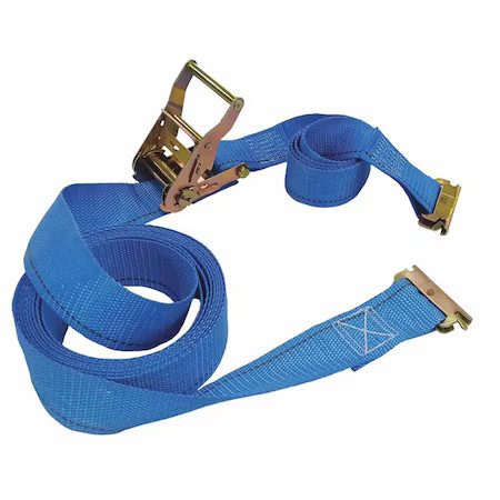 Tie Down Strap, E-Track, Blue,  55Et60