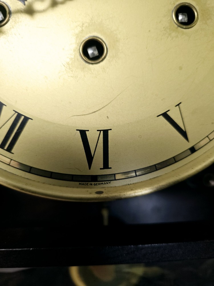 Antique Mauthe Wall Clock Runs And Stops
