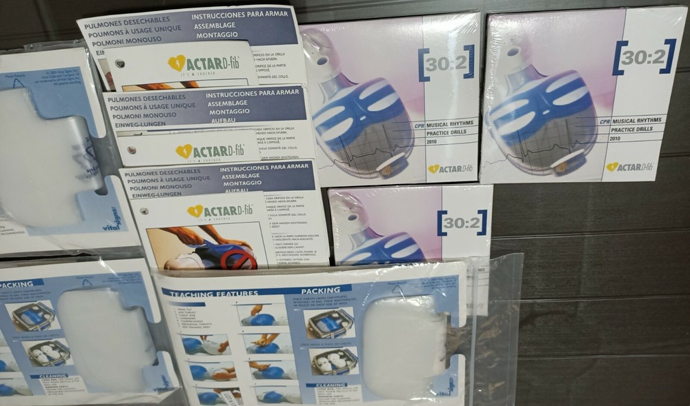 ACTAR D-fib Dfib Disposable Lungs 50-Pack