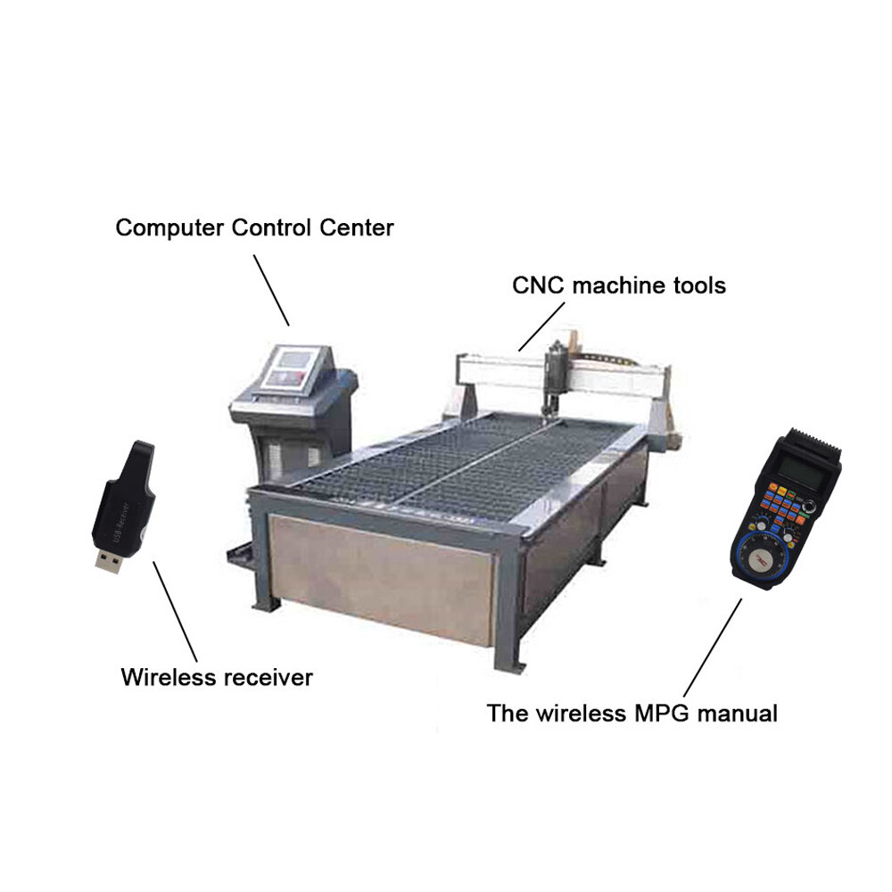 WHB04B MACH3 Controller Kit 3/4/6 Axis MPG USB Wireless Handwheel +Ethernet Card