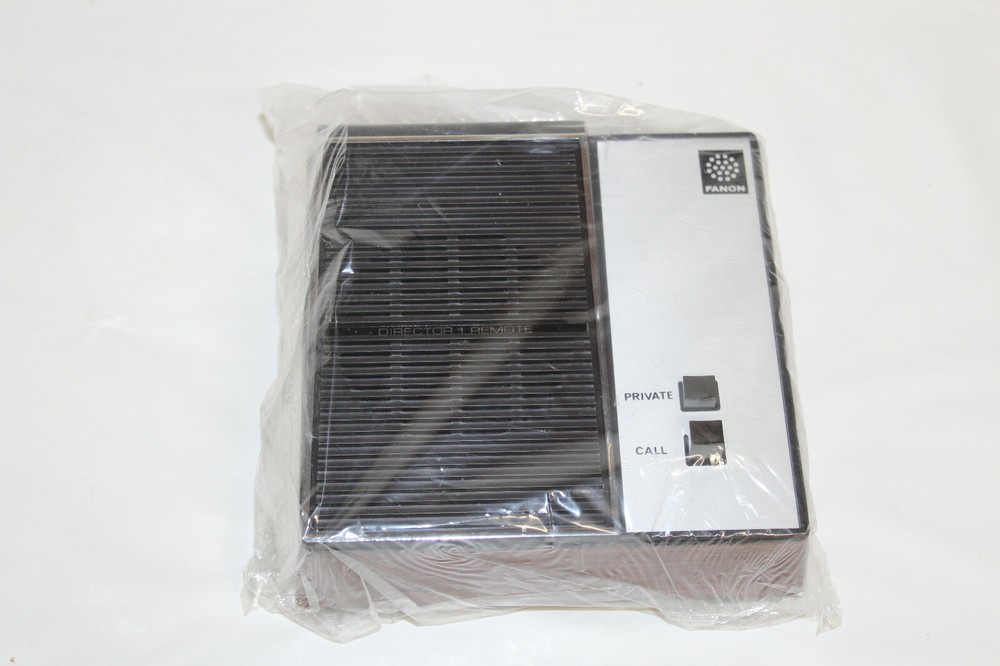 NOS NIB Fanon Courier Director 1 Solid State Intercom Remote Station