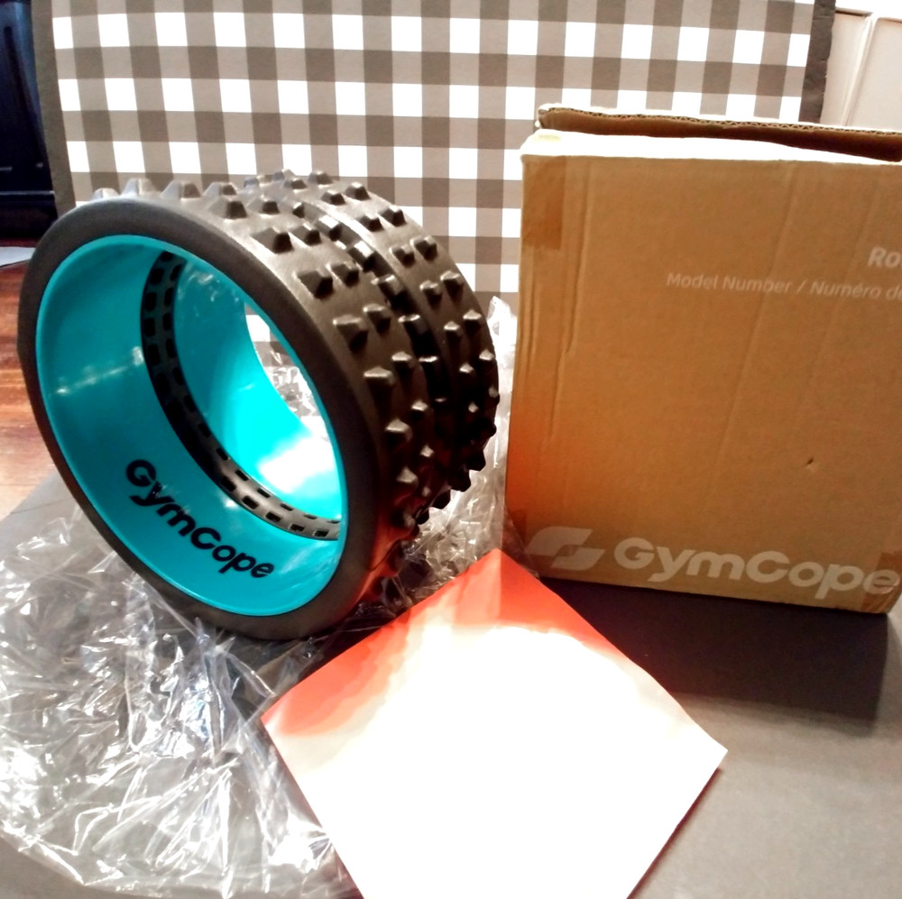 GymCope Back Roller Back Pain Relief & Stretching Deep Tissue Massage Roller