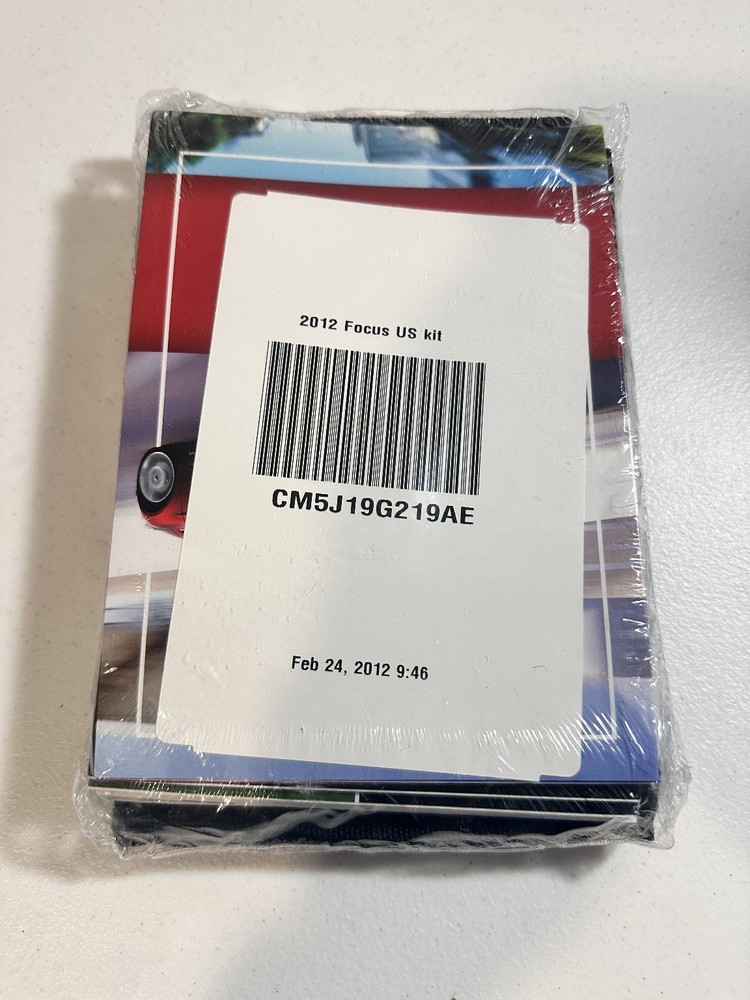 2012 Ford Focus Owner's Manual Set