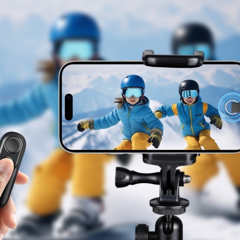 Ergonomic Clickers Control with Strap Remote Control Page Turner