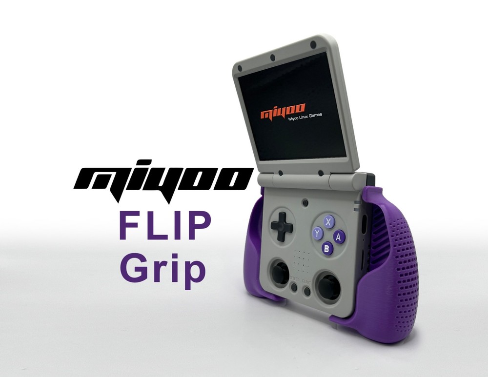 Miyoo Flip Comfort Grip - 3D Printed