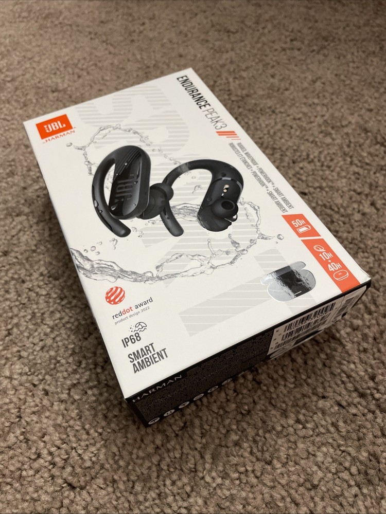 JBL Endurance Peak 3, Dust and water proof True Wireless active earbuds