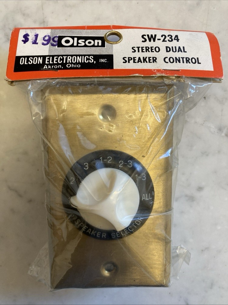 Olsen SW – 234 stereo dual speaker control