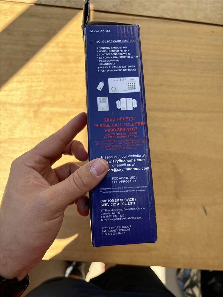 Skylink SC-100W Wireless Total Protection Security System - SC-100