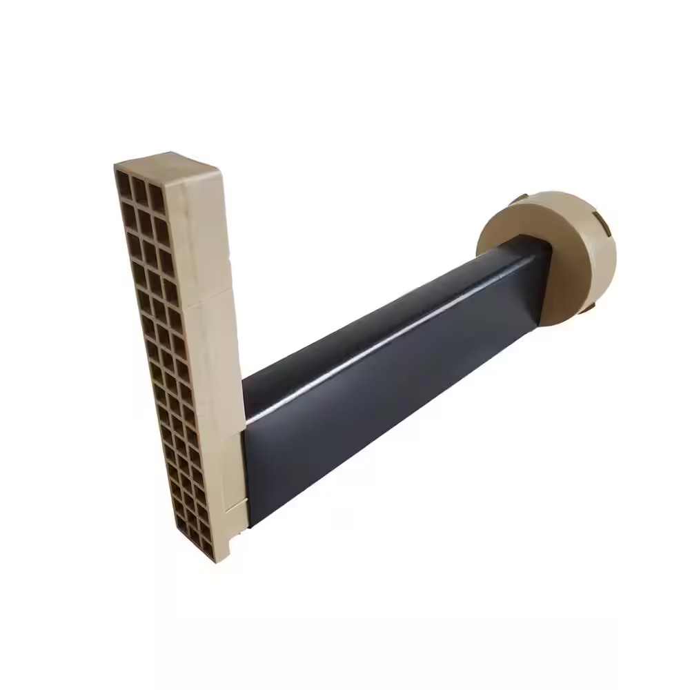 Universal Retaining Wall Block Drain Tan