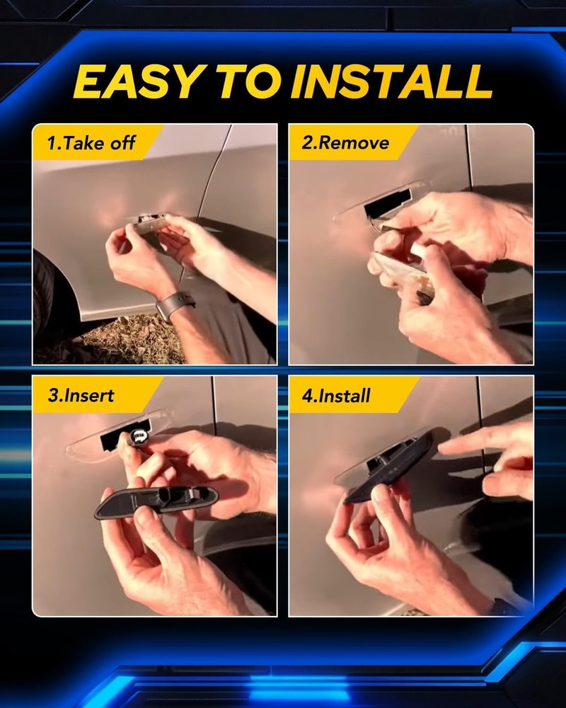 AUTOONE Dynamic & Sequential White LED Side Marker Lights for BMW E84 E81 E82...