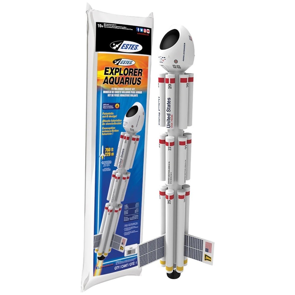 Estes EST7253 Explorer Aquarius Model Rocket Kit