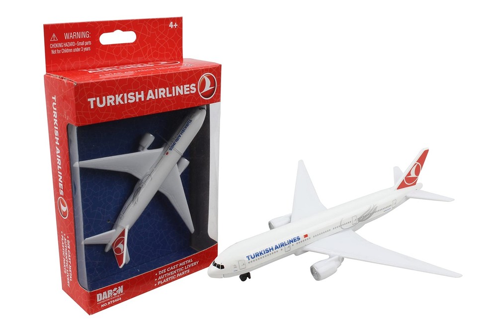 Daron Turkish Airlines Single Plane RT5404 Medium Turkish, Thy