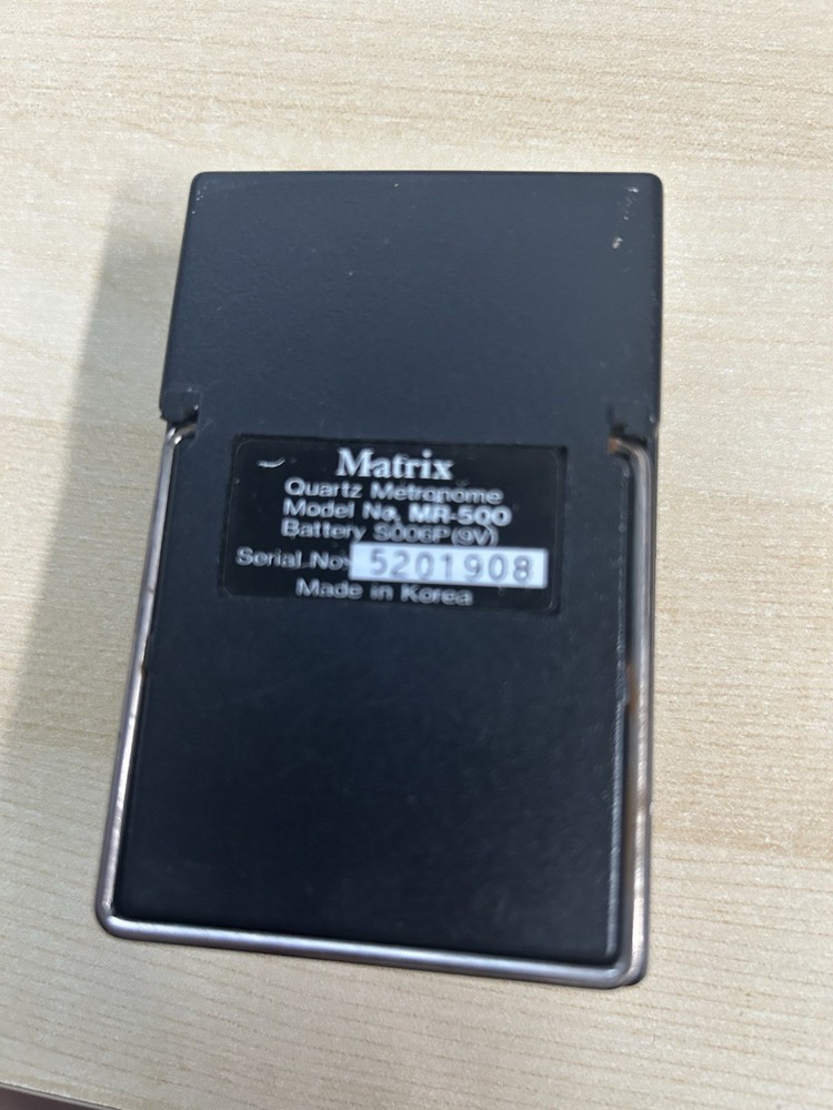 Matrix MR-500 Quartz Metronome