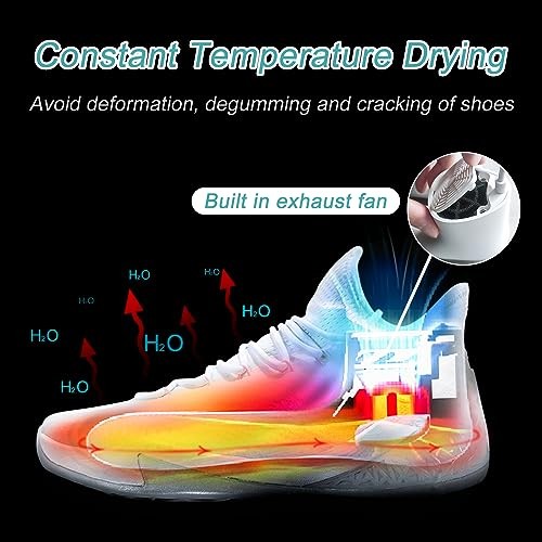 Shoe Dryer and Deodorizer with Timer - Shoes Boots Pm10 (Effective Drying)