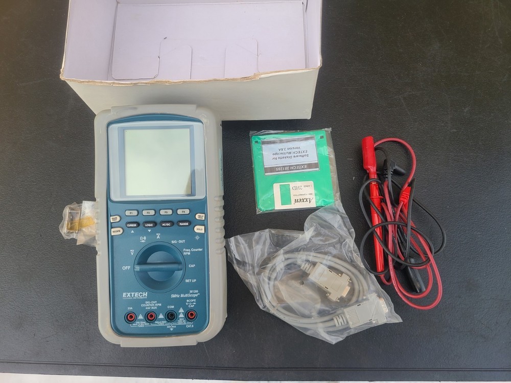 Extech Multiscope 381285 Handheld Multimeter with Graph Display