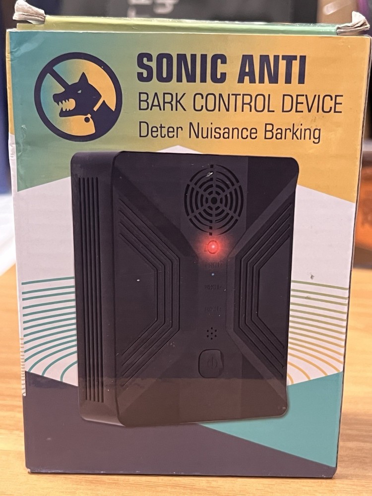 sonic anti bark control device