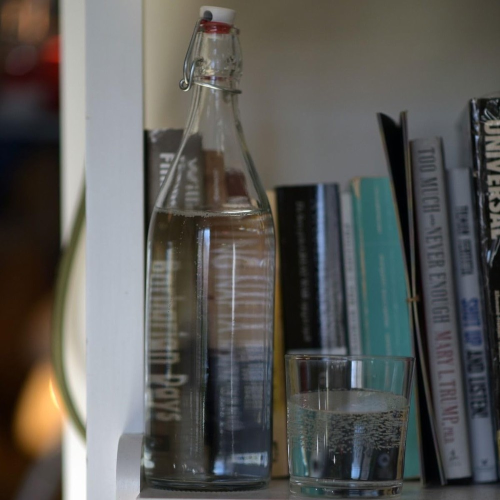 Giara Bottle 33.75 Oz Clear