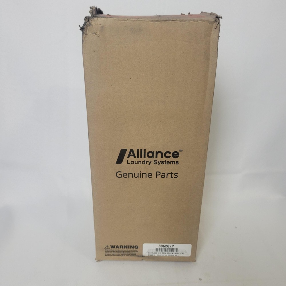 Alliance Laundry Systems 806267P ACA H7S Green Control Panel Assembly