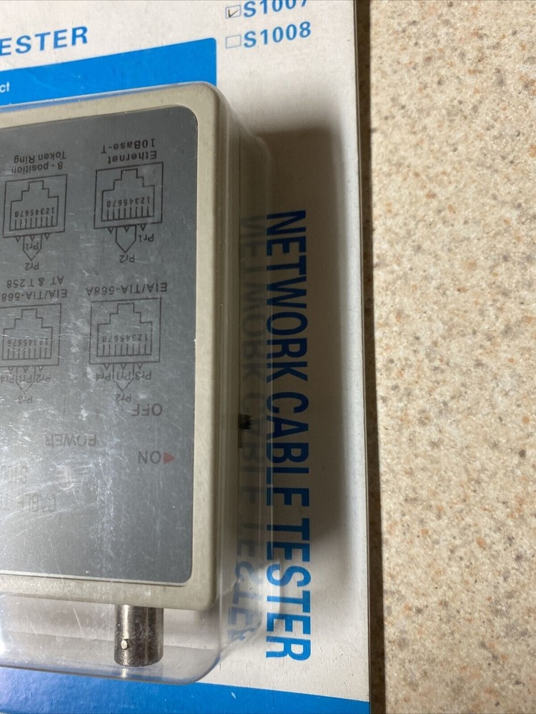 Network Cable Tester S1007, NEW in the Package