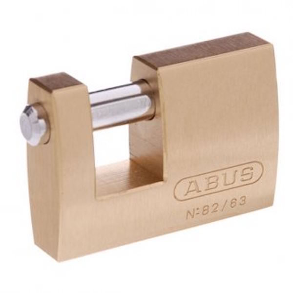 Abus Padlocks-High Security Monoblock Padlock 82/63 -63mm-FREE POST
