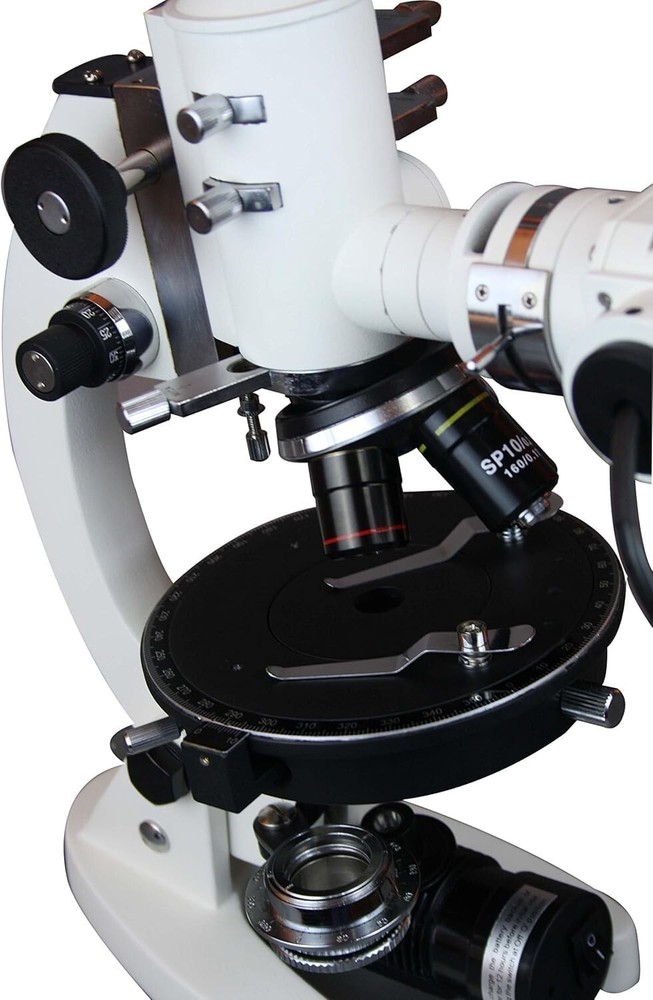 Polarizing Geology Petrology Metallurgy Microscope Reflected & Transmitted Light