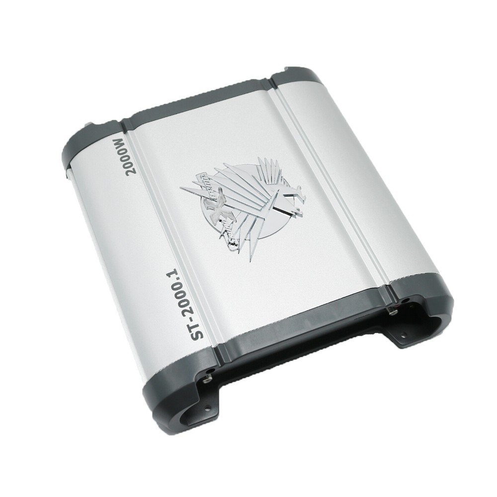 Soundxtrem 2000 Watt Monoblock D Class Car Amplifier w/ Audio Control +Kit