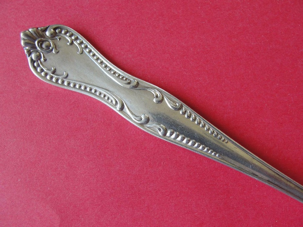 Antique Towle Mfg Co. Silver Plate Lettuce Fork "Chester" Pattern 1888