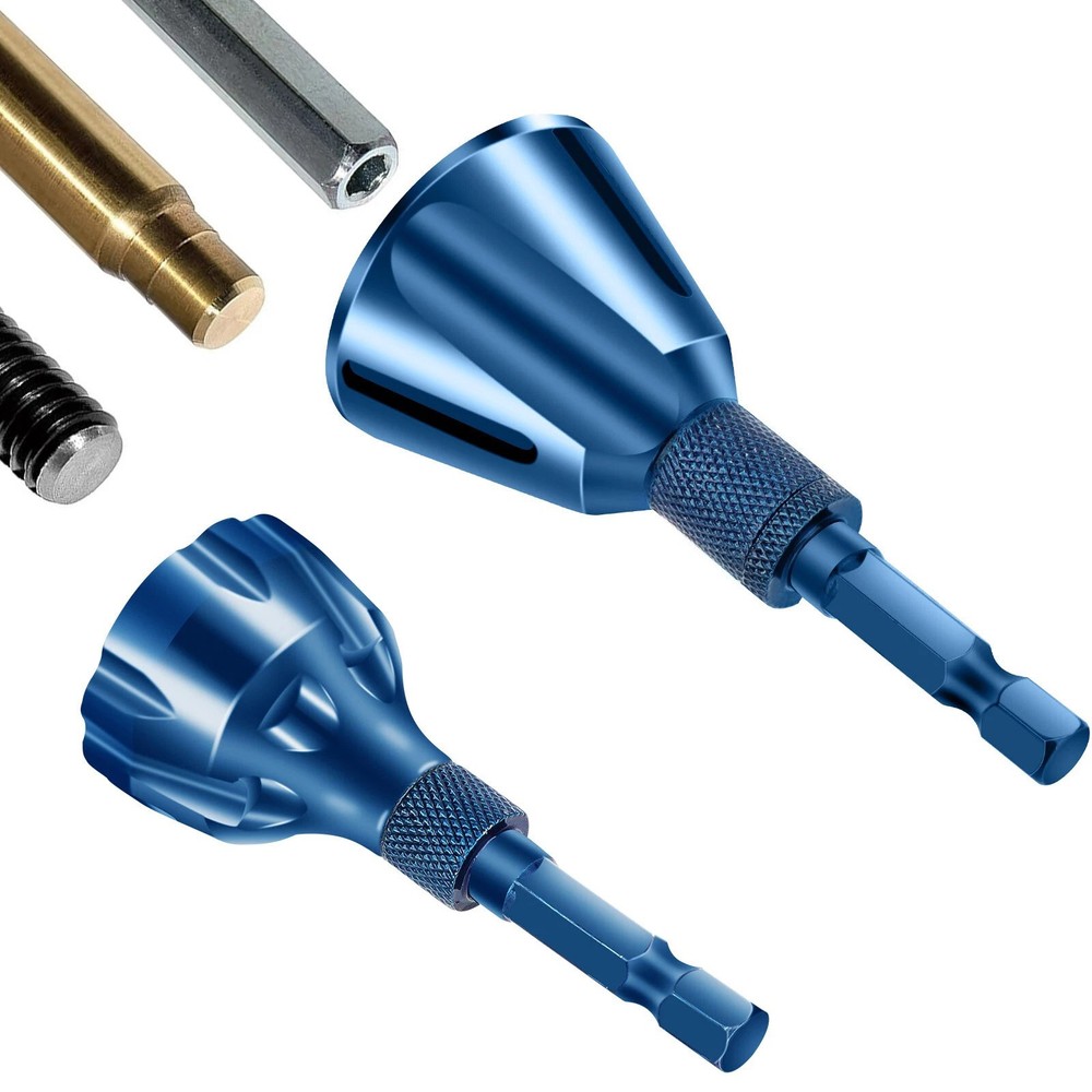 Drill Bit Deburring Chamfer Tool 1/4'' Hex Shank For Thread Repair Remove Burr