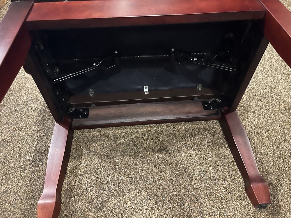 PILLOW TOP ADJUSTABLE PIANO BENCH/STOOL