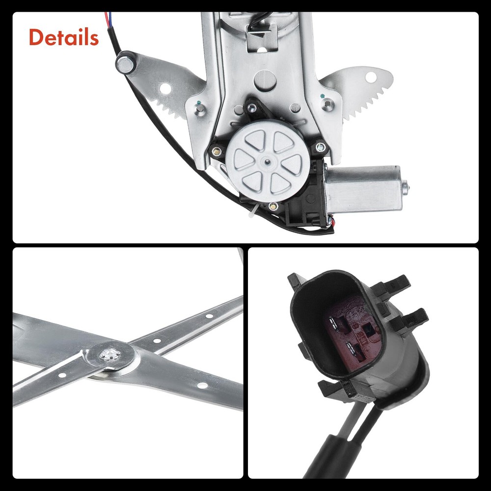 Window Regulator w/ Motor for Chrysler Sebring Convertible 2001-2006 Front Left