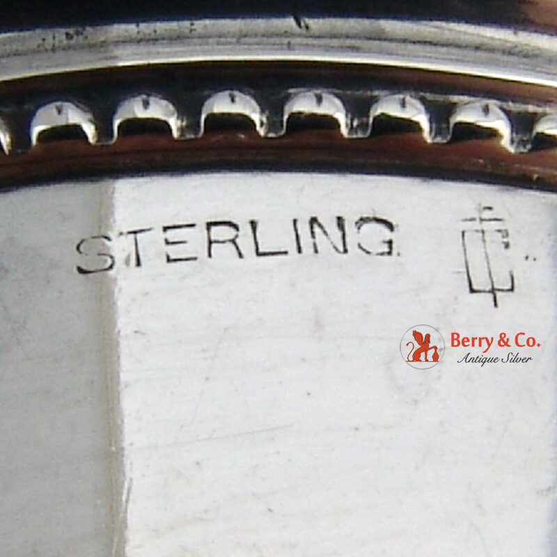 Only a Thimble Full Shot Cup Sterling Silver Thomae 1940 No Monograms