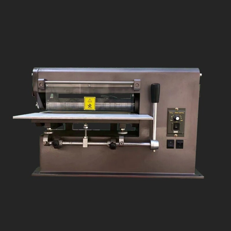 12 Inch Leather Strip Cutting Machine Motor Driven Self Motorized Electric