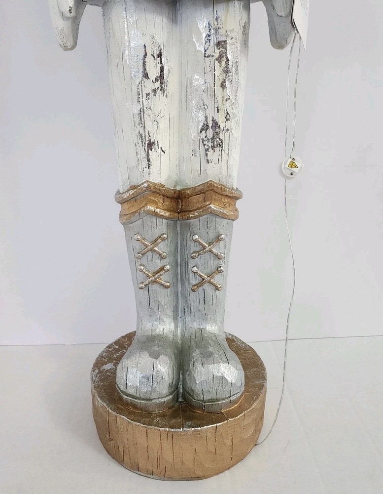 Signature Selection Gold & Silver Lighted King Nutcracker - 48" - New!