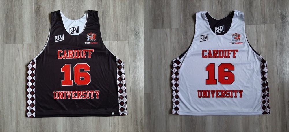Cardiff University Lacrosse Jersey Match Worn # 16