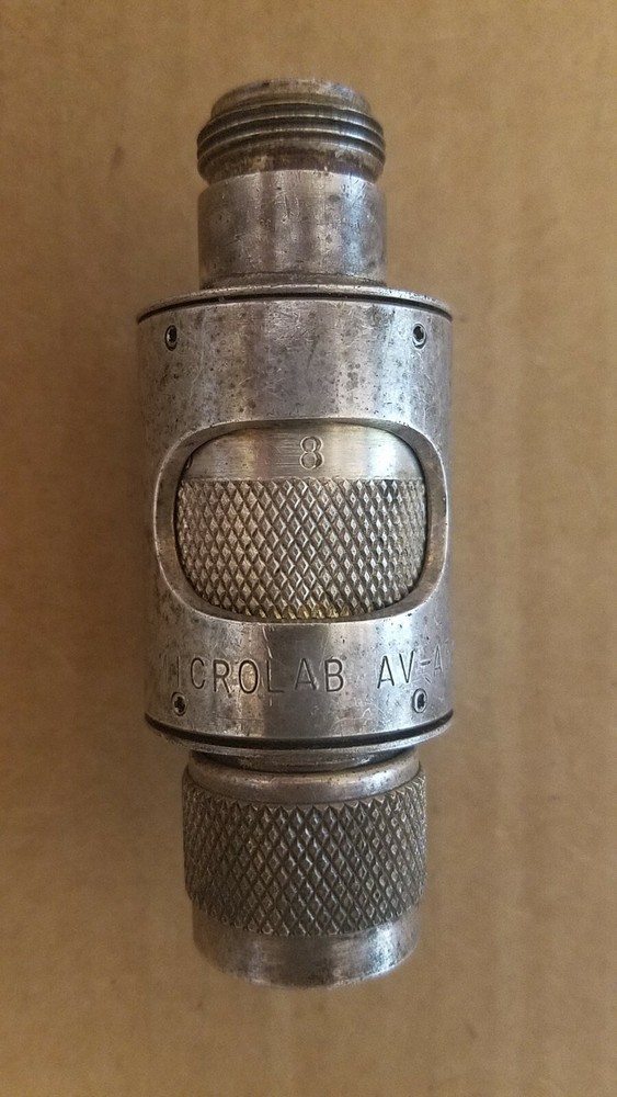 MicroLab AV-A32 Variable Rotary Step Attenuator 0-10dB (2dB-Steps) Type-N(m-f)