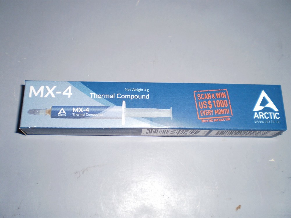 ARCTIC COOLING MX4 THERMAL COMPOUND MX4 - 4 GRAMS 2019 EDITION