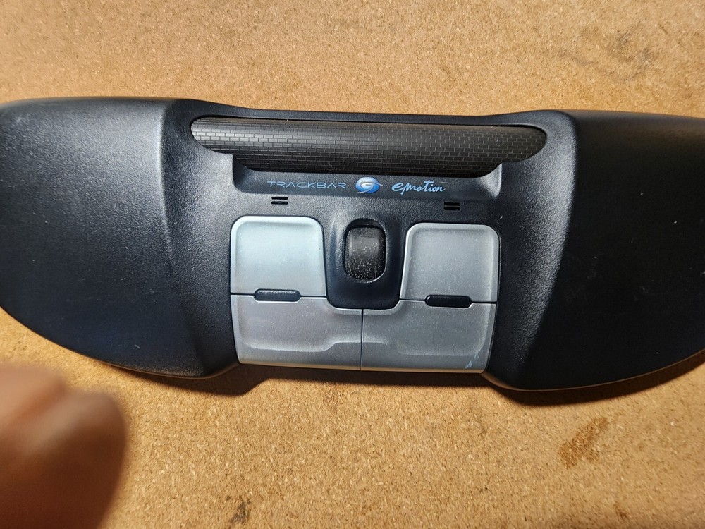 Trackbar Emotion TBE2009 Ergonomic USB Mouse Tested/working Nice