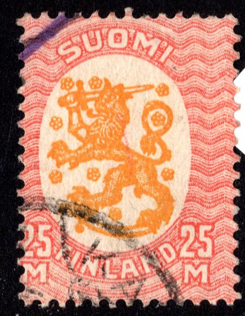 Finland Scott 110 Used.
