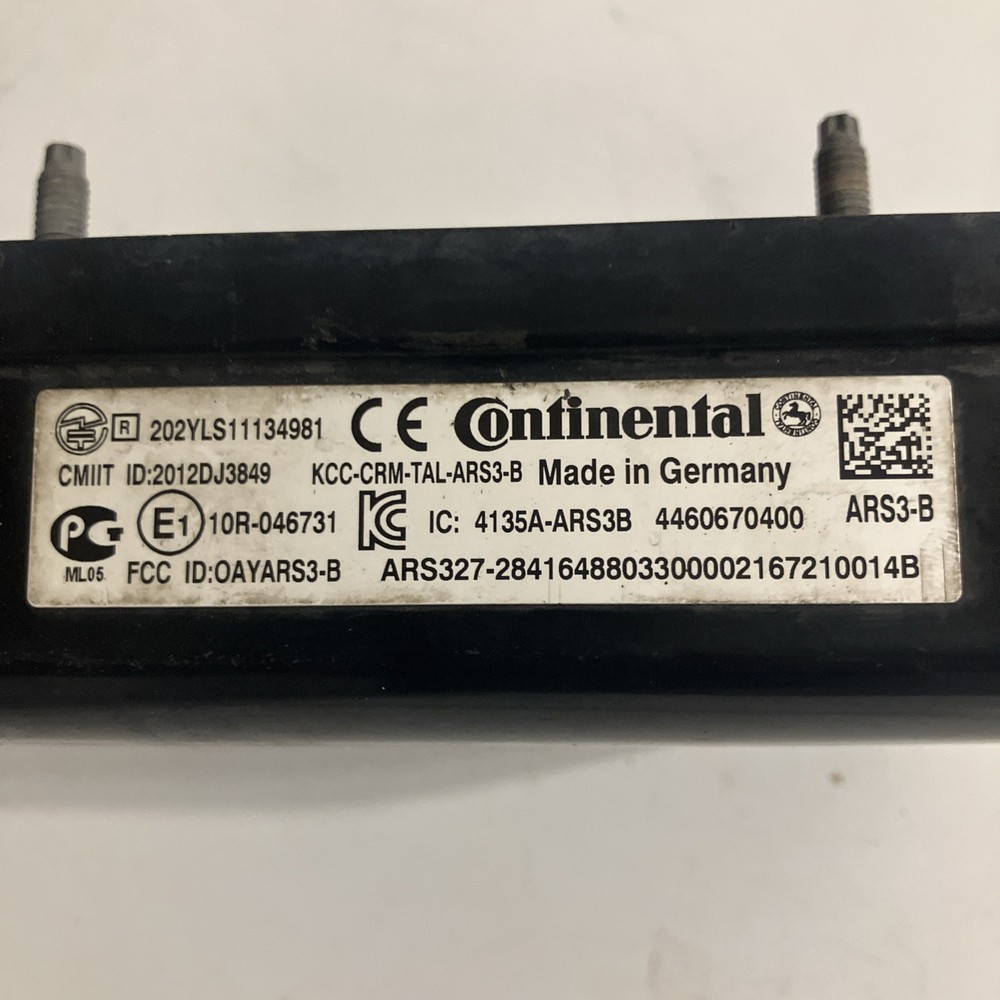 Continental Meritor WABCO Collision Avoidance Module 4460670400