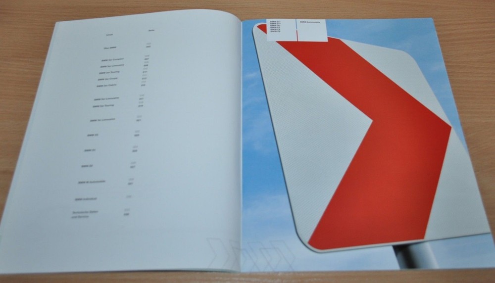 2003 BMW Model Range Brochure Prospekt ENG Edition