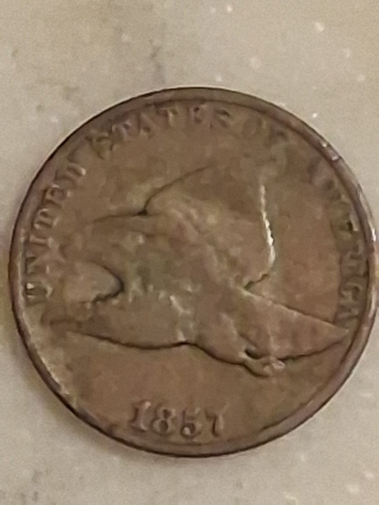 1857 Flying Eagle cent *Fine*
