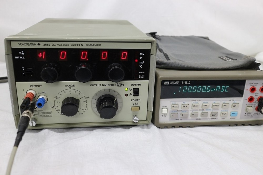 YOKOGAWA 2553-42 DC Standard Voltage Current Source Tested Working