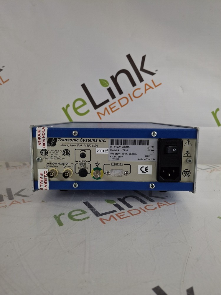 Transonic Systems INC HT110 Bypass Flow Meter